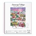 Galison Folienpuzzle Joy Laforme Schneedorf 1000 Teile
