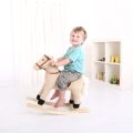 Bigjigs Toys Hölzernes Schaukelpferd Beige
