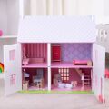 Bigjigs Toys Rosa Puppenhaus