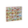 L-W Toys Set mit 12 in 1 Dinosaurierwürfeln