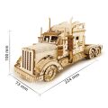 RoboTime 3D-Holzpuzzle Amerikanischer Sattelzugmaschine