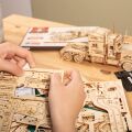 RoboTime 3D-Holzpuzzle Amerikanischer Sattelzugmaschine
