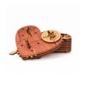 iDventure Puzzle Tresor Herz aus Holz