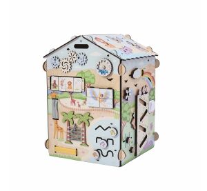 BusyKids Activity board ZOO-Haus