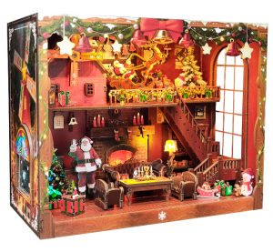 2Kids Toys Miniaturhaus Weihnachten