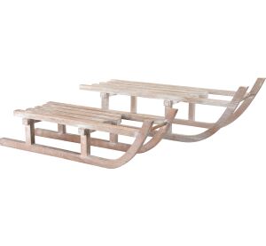small foot Holzdekoration Schlitten groß und klein 2 Stück