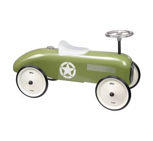 Vilac Vintage Metall Rutschauto Khaki