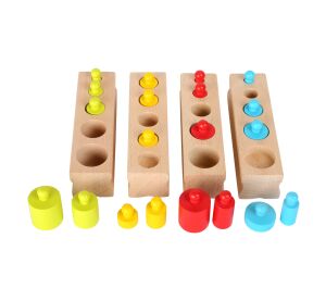 small foot Einsteckgewichte aus Holz farbig