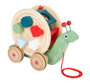 small foot Nachzieh-Stecktier Schnecke