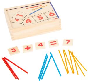 small foot Zählen für die 1. Klasse in einer Schachtel