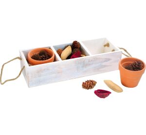 small foot Dekorative Box mit natürlichen Materialien