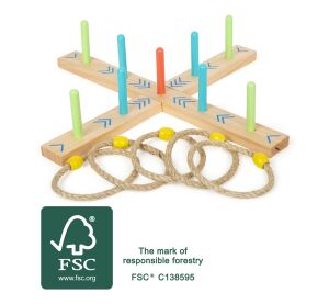 small foot Werfen von Kreisen Aktiv