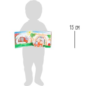 small foot Hölzernes Buch Feuerwehrleute