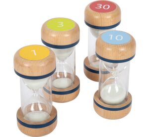 small foot Set aus Holz-Sanduhr XL
