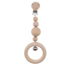 Hess Kinderwagenkette mit Glocke natur kurz