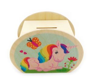 Hess Holzschatzkiste Einhorn