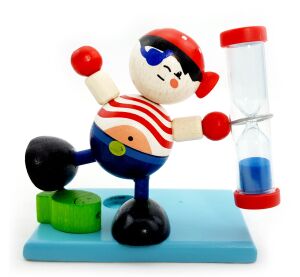 Hess Sanduhr-Pirat zur Messung der Putzzeit