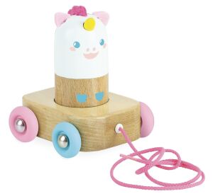 Vilac Pulling Einhorn Lilie