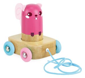 Vilac Pull Spielzeug und Eichhörnchen Rassel