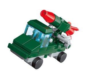 Qman Trans Collector 3in1 2106-3 Auto mit Rakete