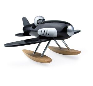 Vilac Holz-Wasserflugzeug schwarz