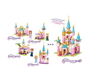 Qman Prinzessin Leah 2613 Schloss 1 Teil