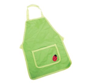 Bigjigs Toys Gartenschürze grün mit Marienkäfer
