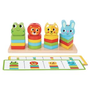 2Kids Toys Einsetzbare Tierfreunde