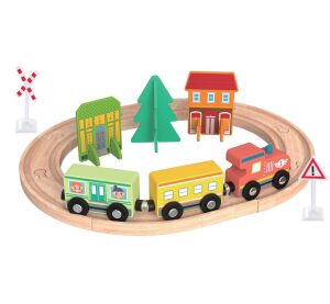 2Kids Toys Holzeisenbahn Meine Stadt