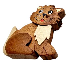 2Kids Toys Großer Holzmagnet Katze