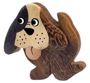 2Kids Toys Großer Holzmagnet Hund