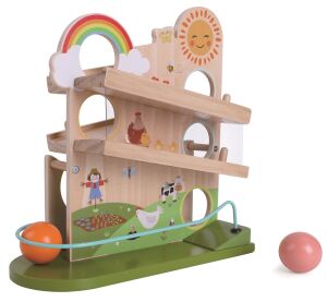 2Kids Toys Kugelnbahn glücklicher Bauernhof