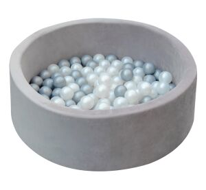 2Kids Toys Bällebad grau