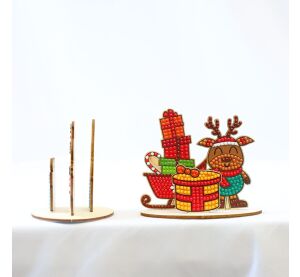2Kids Toys Diamantmalerei mit Staffelei Weihnachtsrentier