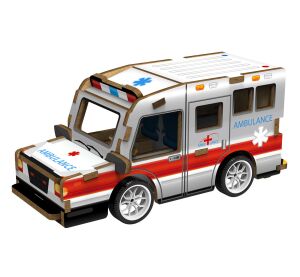 2Kids Toys 3D-Holzpuzzle Krankenwagen