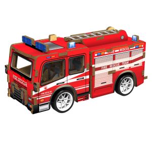 2Kids Toys 3D-Holzpuzzle Feuerwehrwagen