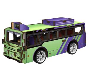 2Kids Toys 3D-Holzpuzzle Bus