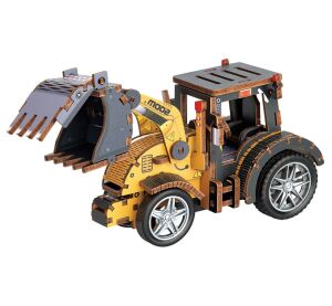 2Kids Toys 3D drevená skladačka Nakladač dreva