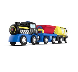 2Kids Toys Batteriebetriebener Dampfgüterzug