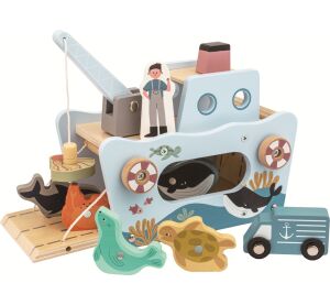2Kids Toys Magnetisches Spielzeug Fischerboot