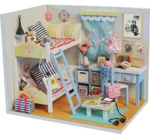2Kids Toys Miniaturhaus Rückkehr in die Kindheit