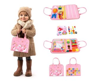 2Kids Toys Sensorisches Beschäftigungsbuch Einhorn 1