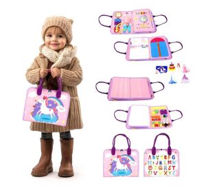 2Kids Toys Sensorisches Beschäftigungsbuch Einhorn 2