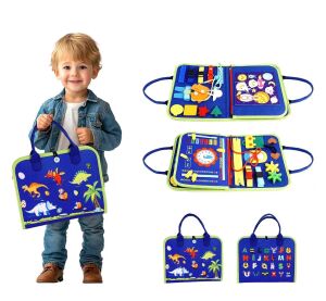 2Kids Toys Sensorisches Beschäftigungsbuch Dinosaurier 4