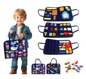 2Kids Toys Sensorisches Beschäftigungsbuch Wasser/Dinosaurier