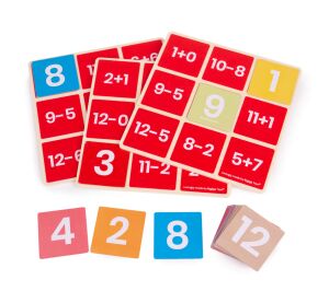Bigjigs Toys Mathe-Bingo Addition und Subtraktion