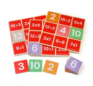 Bigjigs Toys Math Bingo Multiplikation und Division