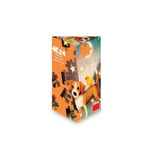 Dino Puzzledreieck Verlorenes Küken 24 Teile