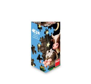 Dino Puzzle Dreieck Bauernhoftiere 24 Teile
