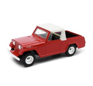 Welly 1967 Jeep Jeepster Commando Pickup Modell 1:34 blau